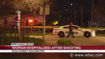 Woman hospitalized after shooting on Scio Street