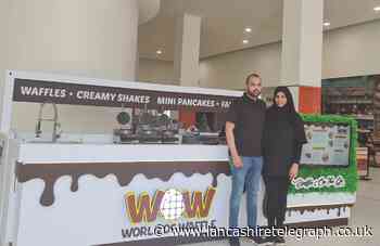 Blackburn: New waffle stall opens in The Mall