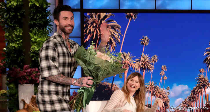 Behati Prinsloo Shares Hilarious Story About Adam Levine While She Was in Labor - Watch!