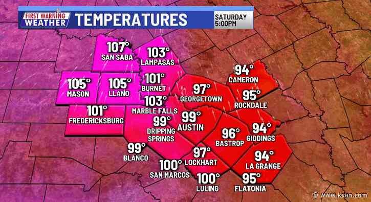 Uncomfortable humidity, near-record heat Mother's Day weekend