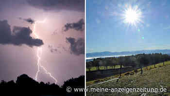 Gewitter oder Sonne satt? So wird das Bayern-Wetter am Wochenende