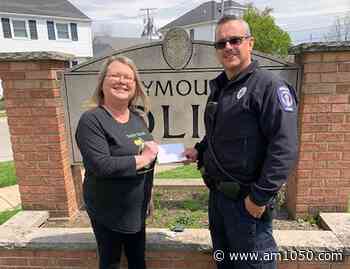 Plymouth FOP Lodge 195 Receives Donation from Delta Theta Tau Sorority - WTCA