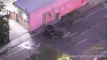 Fatal Car Crash Closes Portion of Biscayne Boulevard in Northeast Miami