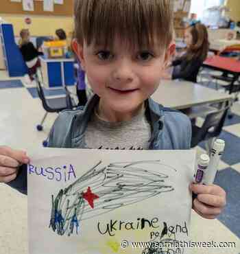 Tilbury SK student collects coins for Ukraine | Sarnia & Lambton County This Week - Sarnia and Lambton County This Week