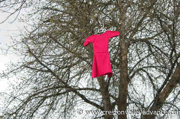 Creston students commemorate lives of missing and murdered Indigenous women on Red Dress Day - Creston Valley Advance