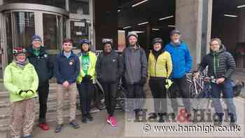 Haringey Cyclists took candidates on tour of Haringey - Hampstead Highgate Express