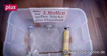 Bischofsheim: Gelbe Säcke sind Mangelware - Echo Online