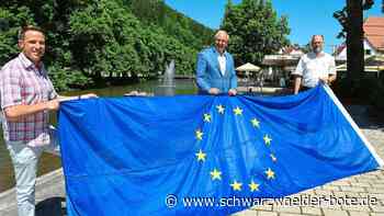 Premiere in Nagold: Der neue Europamarkt steht für alte    Freundschaften