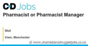 Well: Pharmacist or Pharmacist Manager