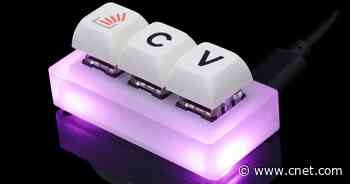 April Fools' Three-Button Keyboard Gets RGB Upgrades With Version 2.0     - CNET