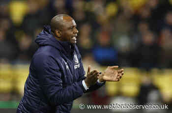 Patrick Vieira expects Watford to fight for result at Crystal Palace