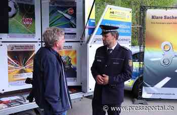 PP Ravensburg: (Fronreute) Große Kontrollaktion der Polizei anlässlich des Aktionstags sicher.mobil.leben - Presseportal.de