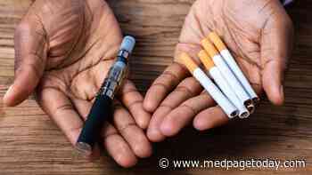 Vaping Doesn't Cut CV Risk for Those Who Also Smoke
