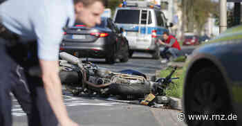 Mannheim: Motorrad-Fahrer bei Unfall schwer verletzt (Update) - Rhein-Neckar Zeitung