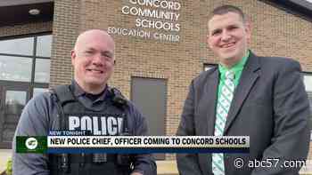 New Chief of Police and officer named at the Concord Community Schools Police Department - ABC 57 News