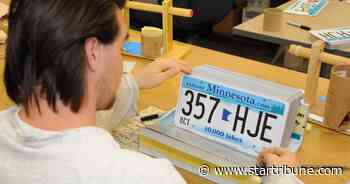 Why does Minnesota require new license plates every seven years?
