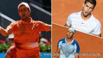 Madrid-Halbfinale: Djokovic fordert Nadal-Bezwinger Alcaraz