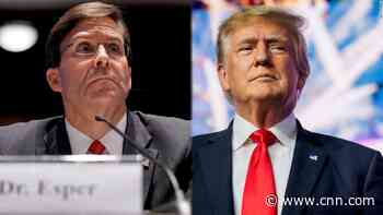 Former defense secretary says Trump proposed bombing Mexico