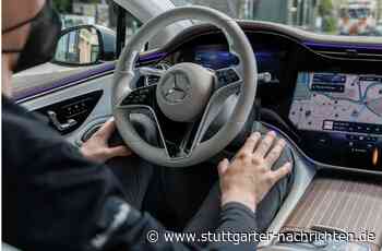 Autonomes Fahren bei Mercedes: Bis Tempo 60 steuert der Computer - Stuttgarter Nachrichten