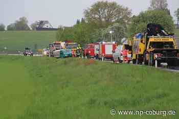 Massencrash bei Schmölz - Verkehrsunfall mit fünf Fahrzeugen - Neue Presse Coburg