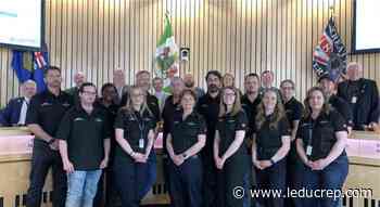 Reviewing emergency plans highlighted - Leduc Representative