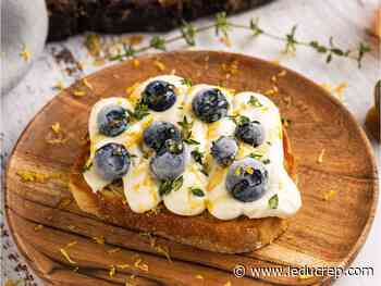 Recipe: B.C. blueberry lemon and ricotta toast - Leduc Representative