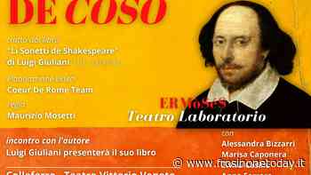 Colleferro, "Li sonetti de Coso ovvero di William Shakespeare" - FrosinoneToday