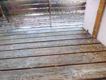 Des orages et de la grêle à Epinal ! - Epinal infos - Epinal Infos