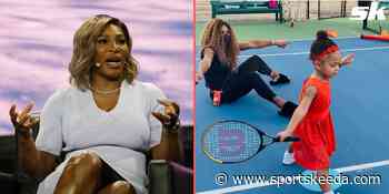 "She's alright, but I've seen 4-year-olds who might take her out" - Serena Williams on how good her daughter Olympia is at tennis - Sportskeeda