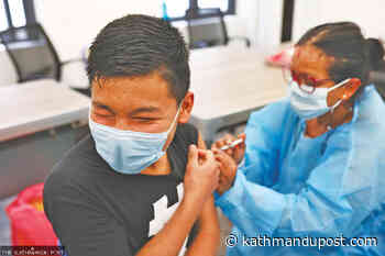Covid jabs for 5-11 year olds likely pushed to June last week - The Kathmandu Post
