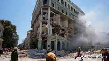 Fatal blast at Havana hotel tears hole in side of historic building