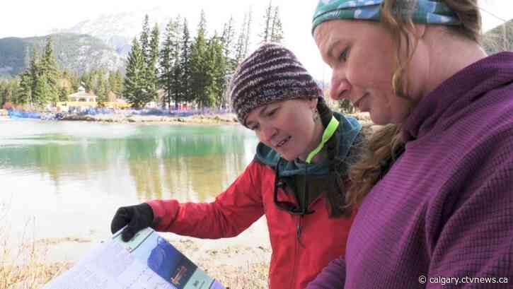 2 women travelling from bottom of South America to Arctic Ocean arrive in Banff