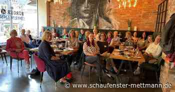 Das Frauennetzwerk Mettmann hat sich in Präsenz getroffen. - Schaufenster Mettmann