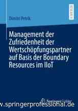 Management der Zufriedenheit der Wertschöpfungspartner auf Basis der Boundary Resources im IIoT - Springer Professional
