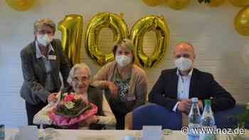 Party im DRK-Seniorenheim: Charlotte Meyer aus Dissen wird 100 Jahre alt - NOZ