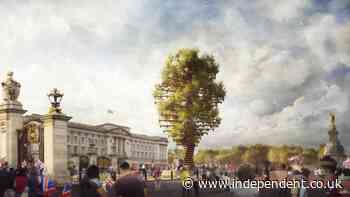 New approach to principal beacon lighting at Buckingham Palace - The Independent