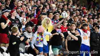 Lille-Monaco: Brice de Nice, couronnes de fleurs... les supporters lillois en grande forme et en "vacances" - RMC Sport
