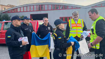 Hilfskonvoi 2.0: Großgerät gut in Ukraine gebracht - Kreis Cochem-Zell - Rhein-Zeitung