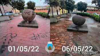Sarroch, vandalizzato il monumento di Sciola: "Migliaia di euro per ripulirlo" - YouTG.net