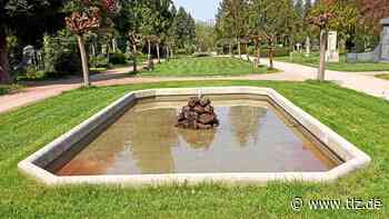 Schmuckbrunnen am Hauptfriedhof Gotha läuft wieder - Thüringische Landeszeitung