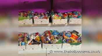 Eden Boys School made food hampers for Bolton Hospice - The Bolton News