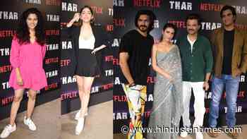 Anil Kapoor, Harsh Varrdhan Kapoor, Fatima Sana Shaikh host Thar screening - Hindustan Times