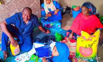 Sallah Package: Disabled School Girl, Fatima Yushau, Gets Relief Materials - PR Nigeria