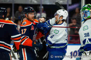 Abbotsford Canucks swept by Bakersfield Condors – Chilliwack Progress - Chilliwack Progress