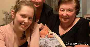 Vierde viergeslacht bij familie uit Stekene | Gent | hln.be - Het Laatste Nieuws
