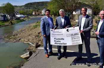 Stiftergemeinschaft Tauberfranken: 70 000 Euro für Opfer der Flutkatastrophe - Fränkische Nachrichten