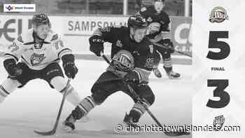 A dominant third period propels the Isles to victory in Cape Breton – Charlottetown Islanders - Charlottetown Islanders