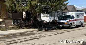 Emergency crews close Saskatchewan Drive after house fire on Montreal Street - Global News