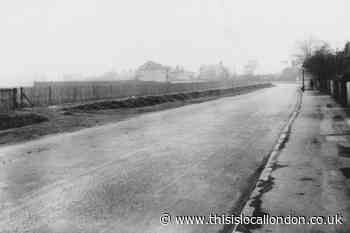 Former east London high street pictured before it was developed