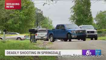 Deputies: Springdale shooting leaves one man dead, suspect in custody - KFSM 5Newsonline